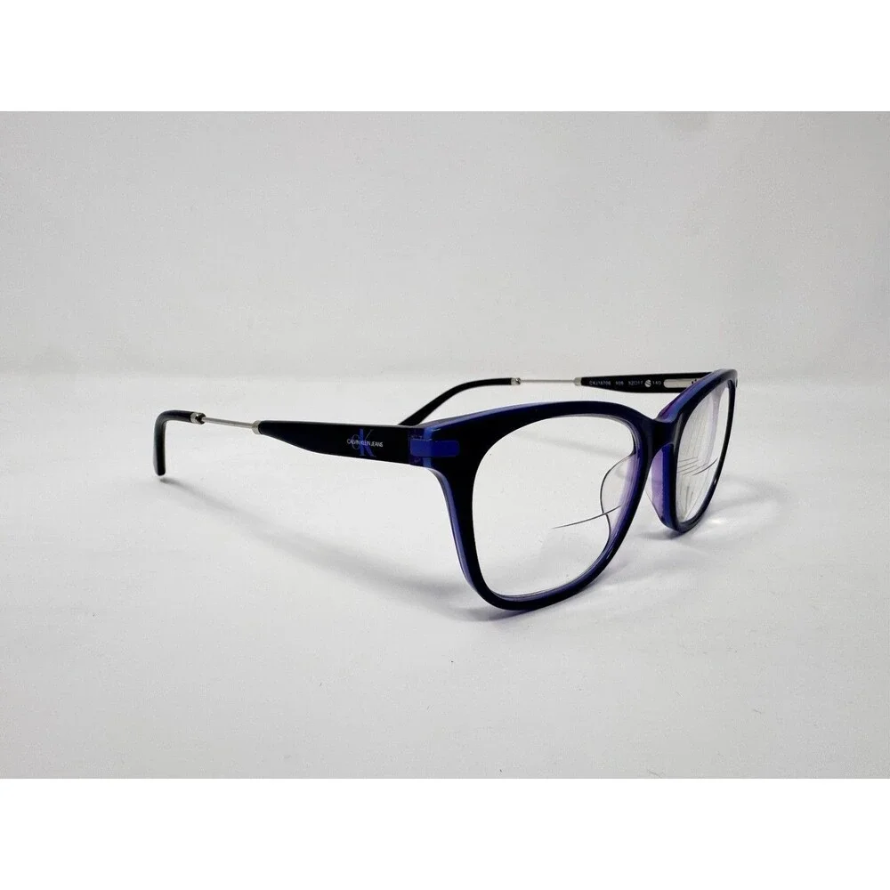 Calvin Klein CKJ18706 Eyeglass Frames Only 52-17-140 Blue 408